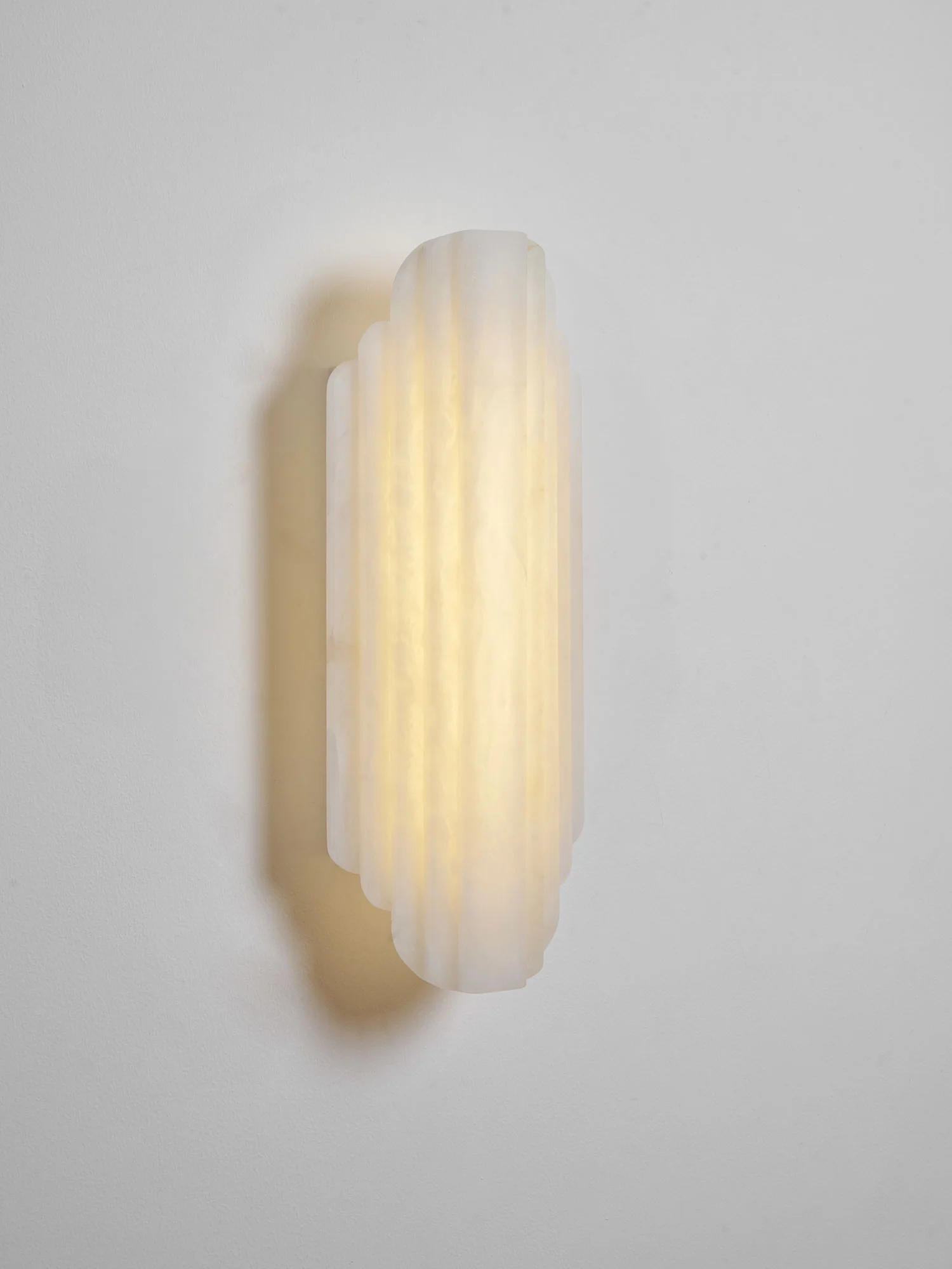 Freyza - Contemporary Alabaster Wall Sconce