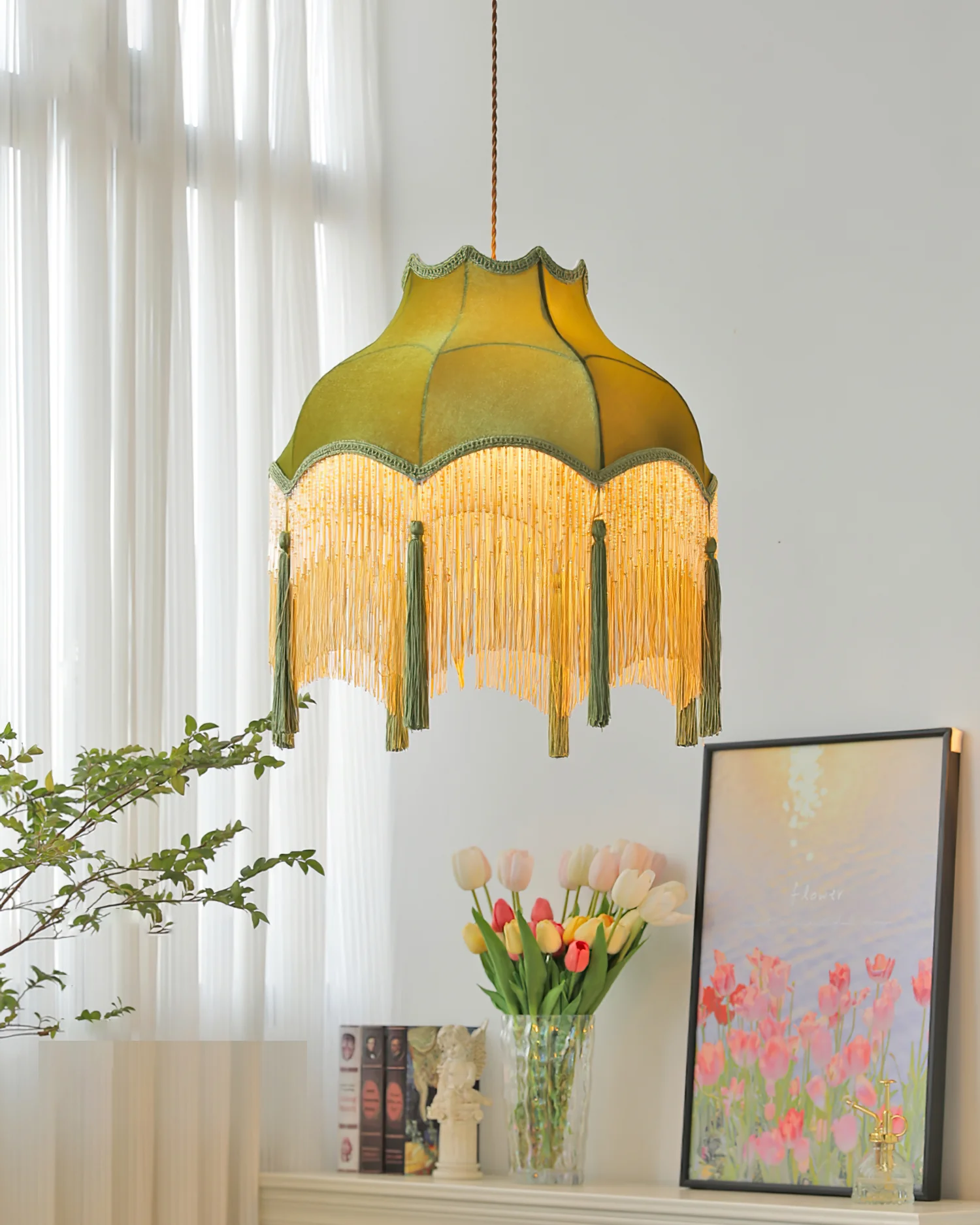 Freyza - Hadley Fabric Pendant Lamp