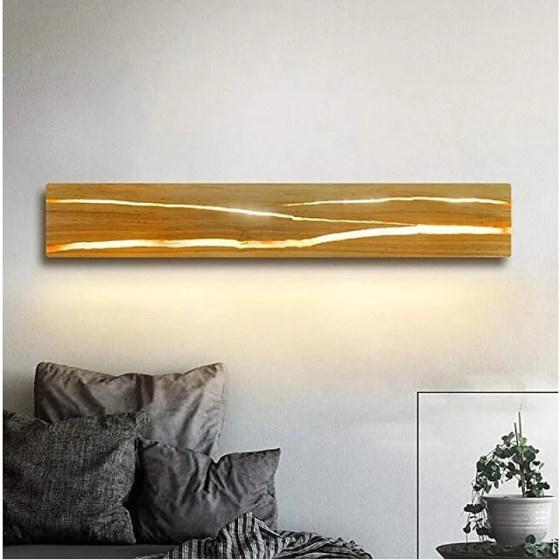 Freyza | Applique murale intérieure en bois – Chambre et salon