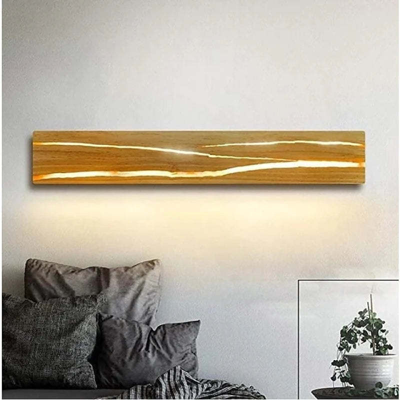 Freyza | Applique murale intérieure en bois – Chambre et salon