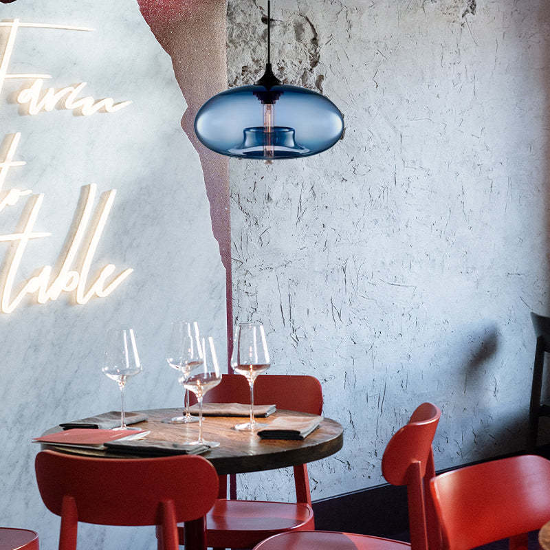 Freyza | Suspension en verre – Cuisine moderne, salle à manger