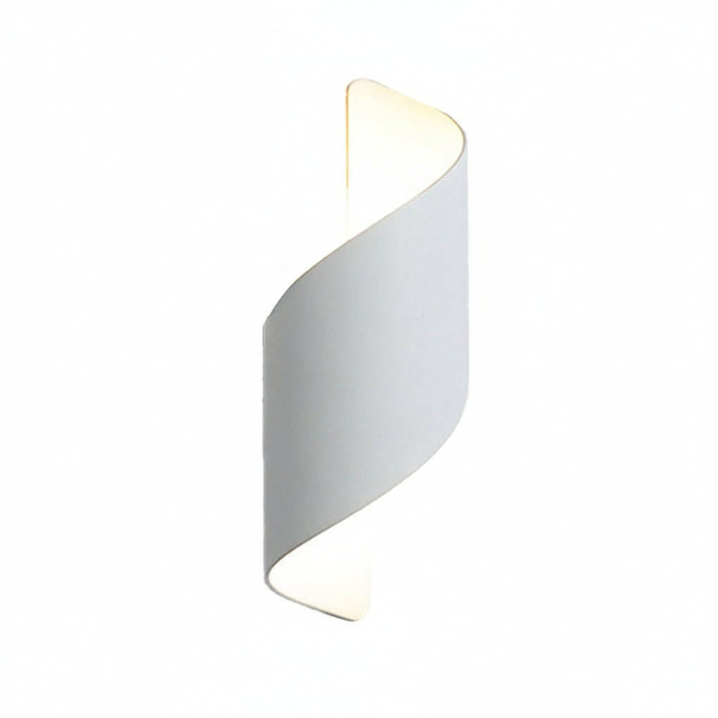 Freyza - Spiral-LED-Wandleuchte – wasserdichtes Aluminium mit zweiseitigem Licht 10W (Innen/Außen)