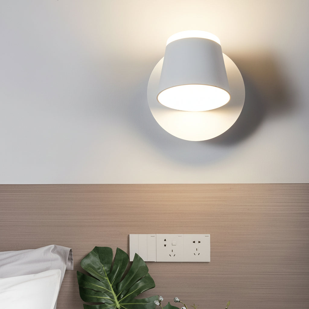Freyza - LED Wall Sconce – Adjustable Up Down Light Black Aluminum (13cm / 5in)