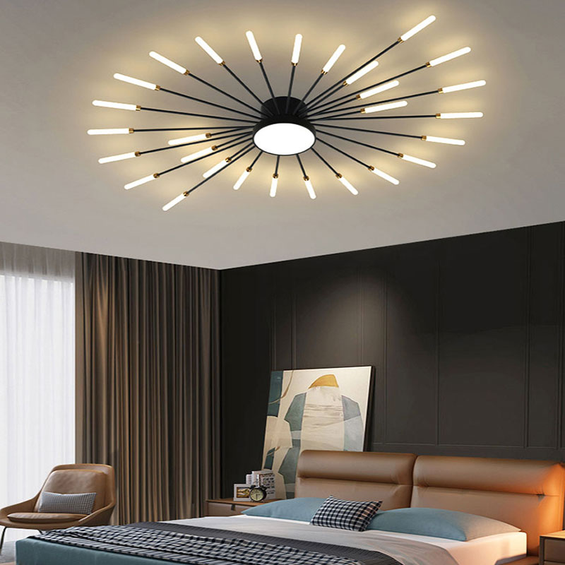 Plafonnier affleurant moderne Freyza | Wesley pour chambre, couloir et cuisine modernes
