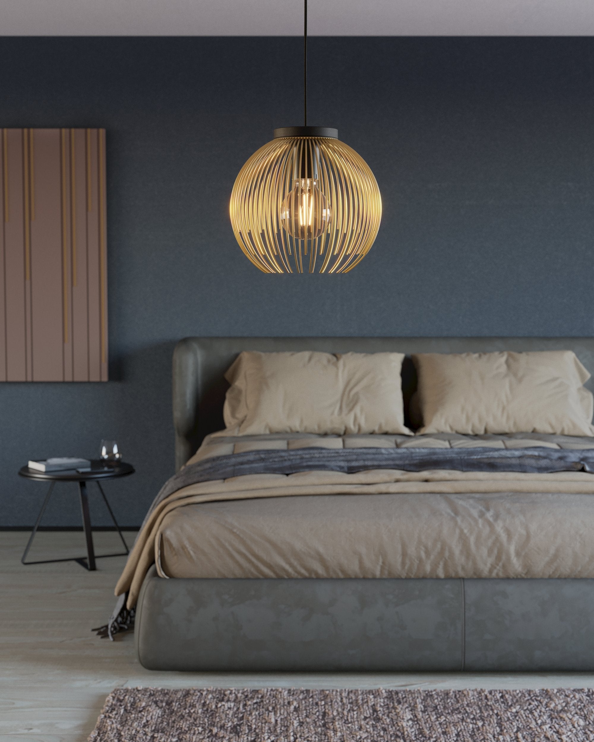 AuroraGold | Stylish Modern Pendant Ceiling Light Fixture 2