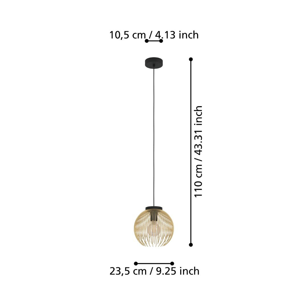 AuroraGold | Stylish Modern Pendant Ceiling Light Fixture 5