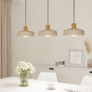 Luminara | Elegant Modern 3-Light Ceiling Light Fixture with Brass Accents 1