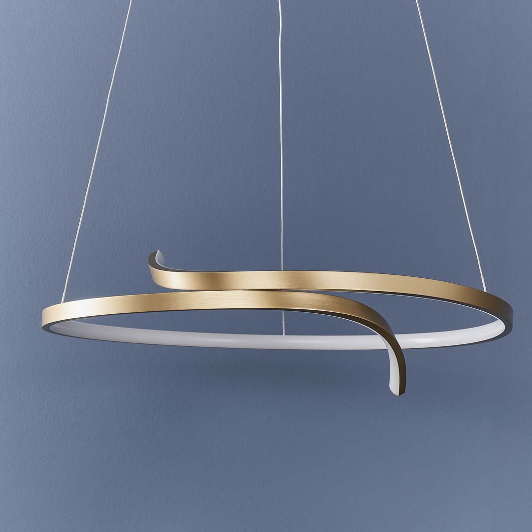 AuroraGold | Sleek Elegant LED Ceiling Pendant Light Fixture 2