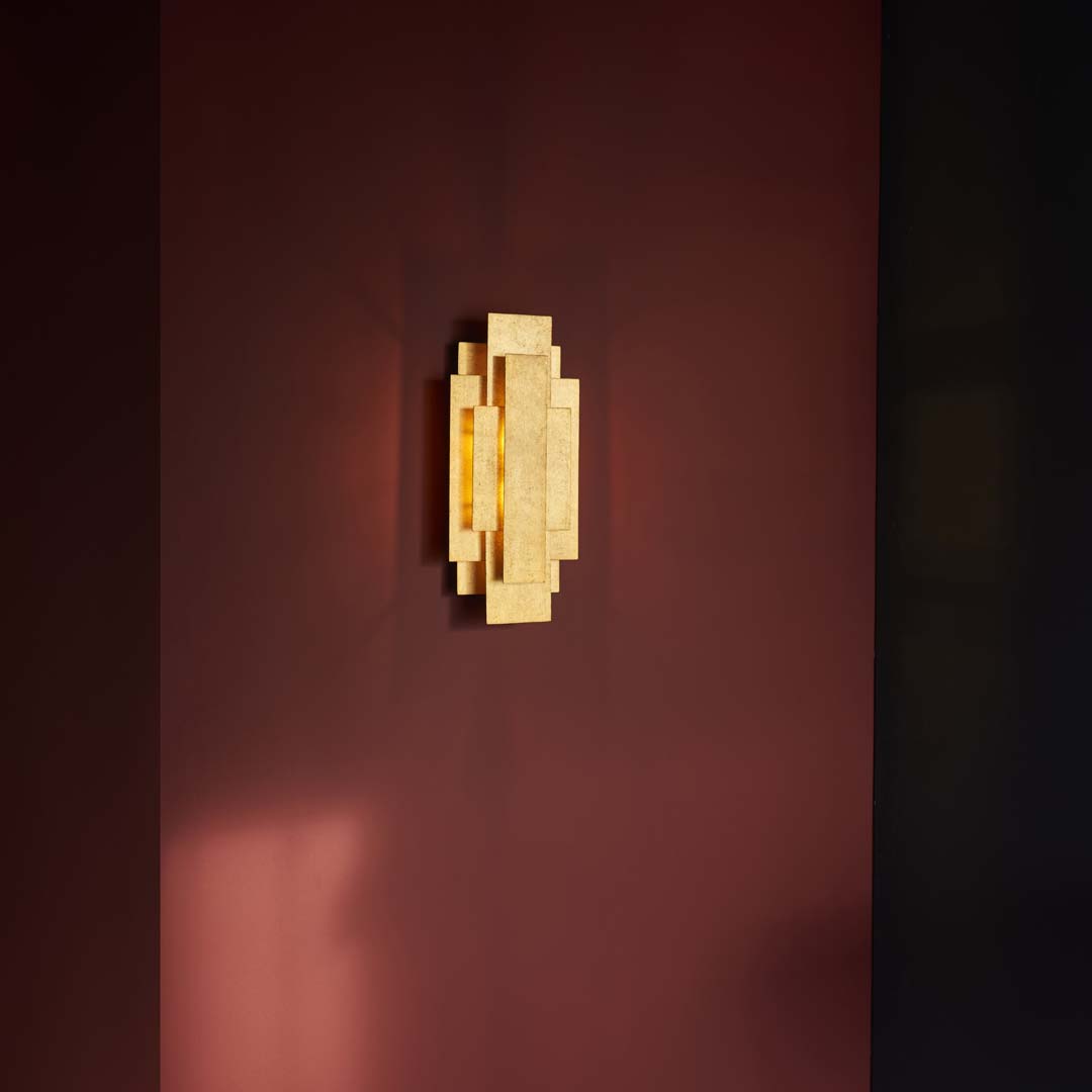 AuroraGold | Elegant Antique Two-Light Wall Bracket Fixture 3