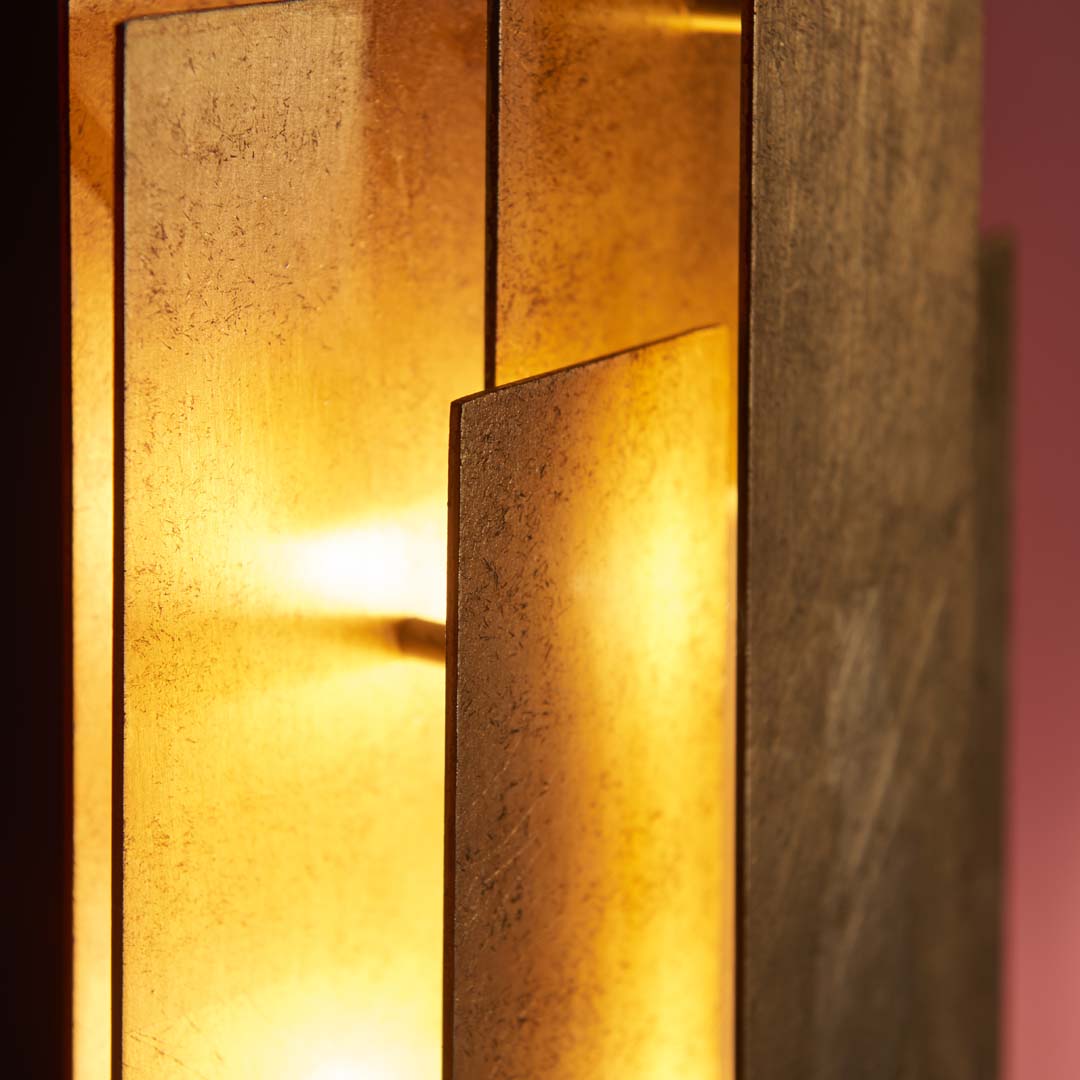 AuroraGold | Elegant Antique Two-Light Wall Bracket Fixture 9