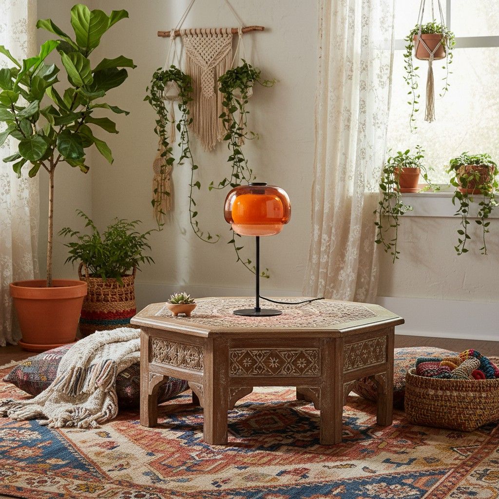 Freyza | Glass Table Lamp – Bedside Bedroom