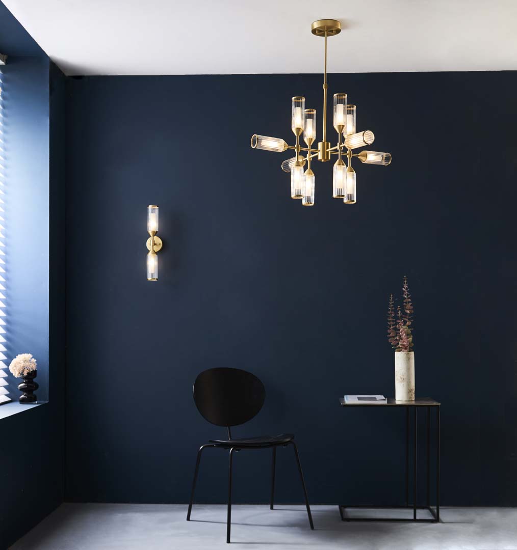 Freyza - Botero 2 Light Satin Brass Wall Bracket