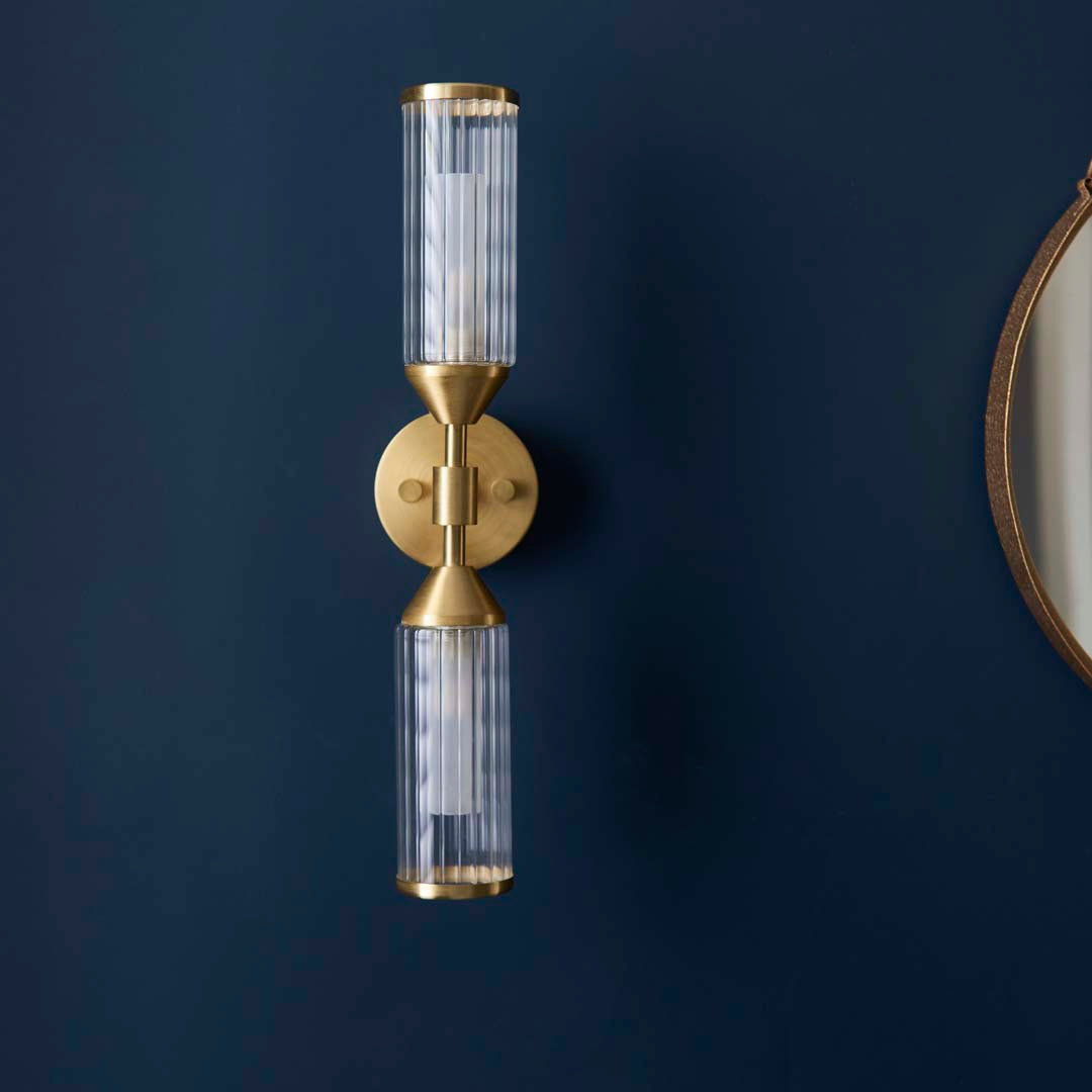 Freyza - Botero 2 Light Satin Brass Wall Bracket