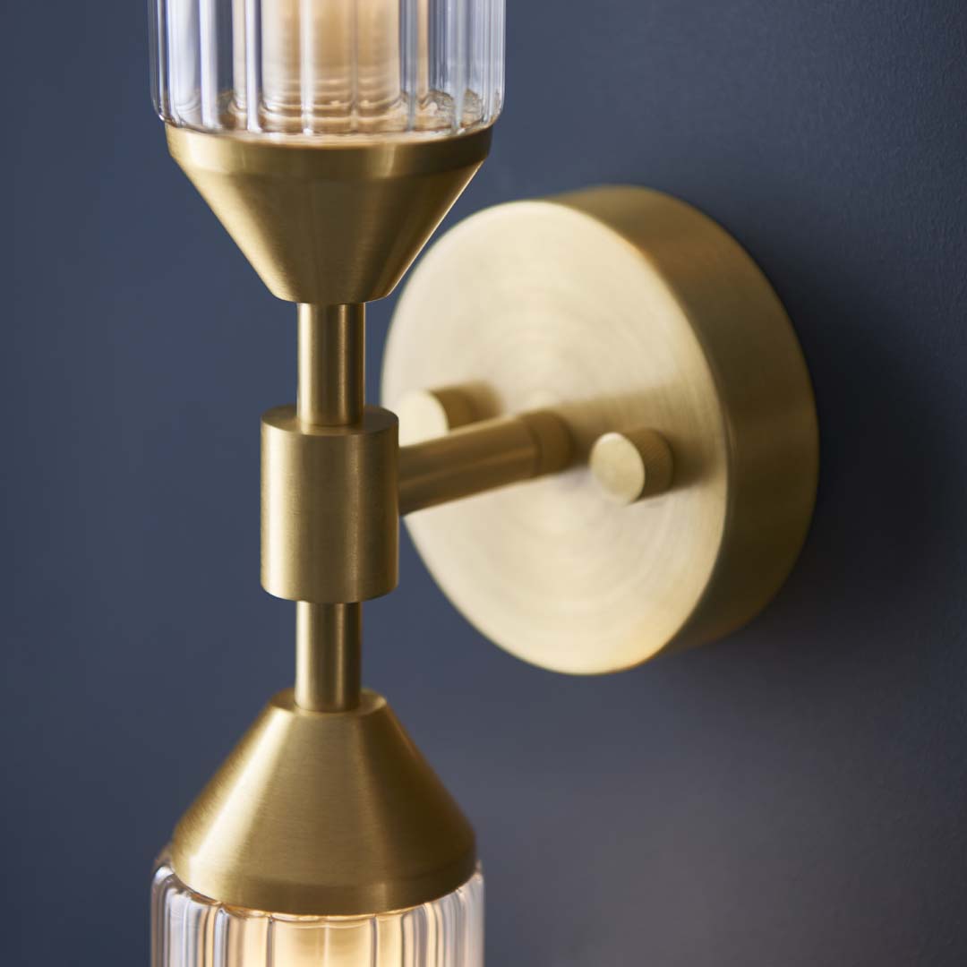 Freyza - Botero 2 Light Satin Brass Wall Bracket