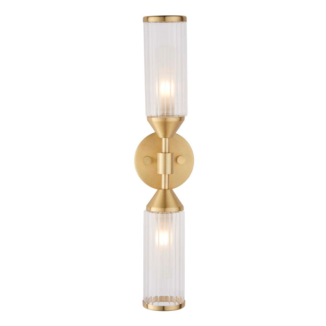 Freyza - Botero 2 Light Satin Brass Wall Bracket