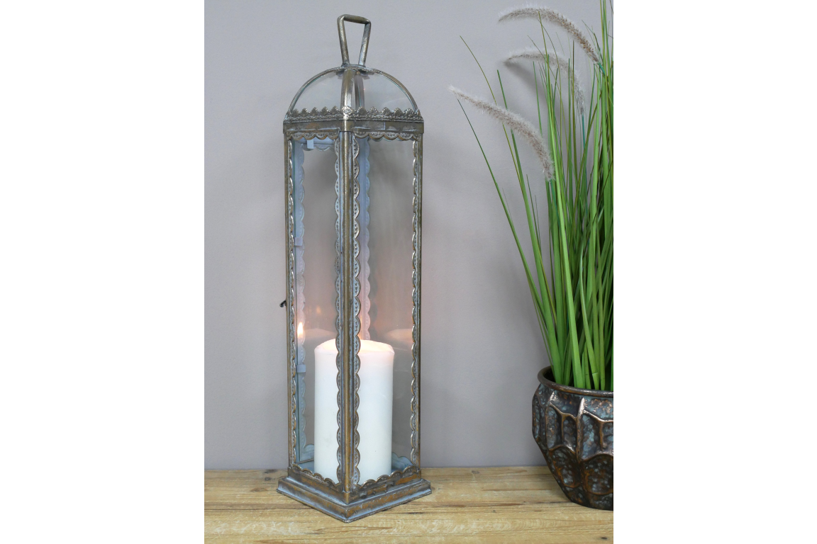 Freyza - Tall Square Lantern