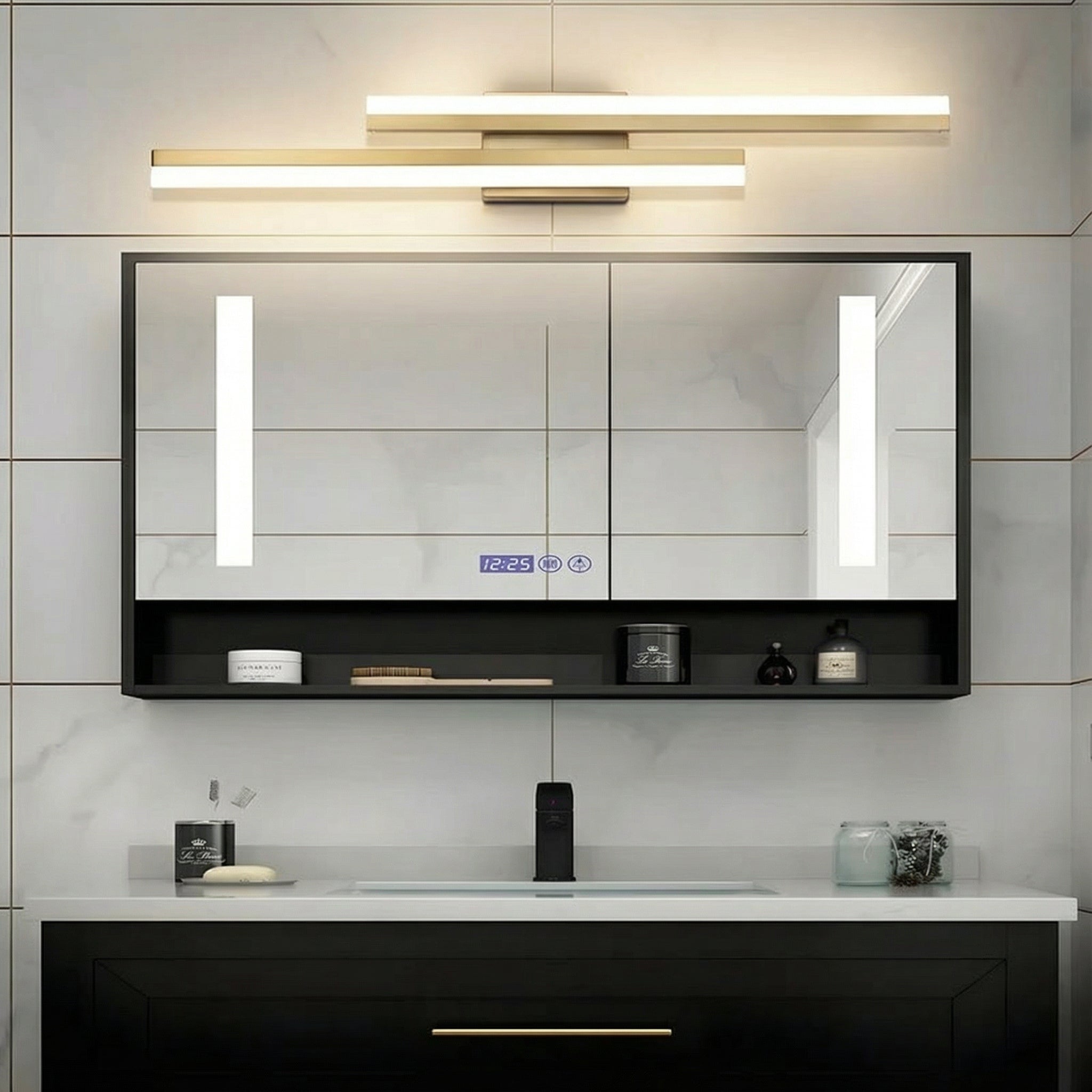 Freyza - Linear LED Wall Sconce Modern Minimalist Nordic Aluminum 50-65cm