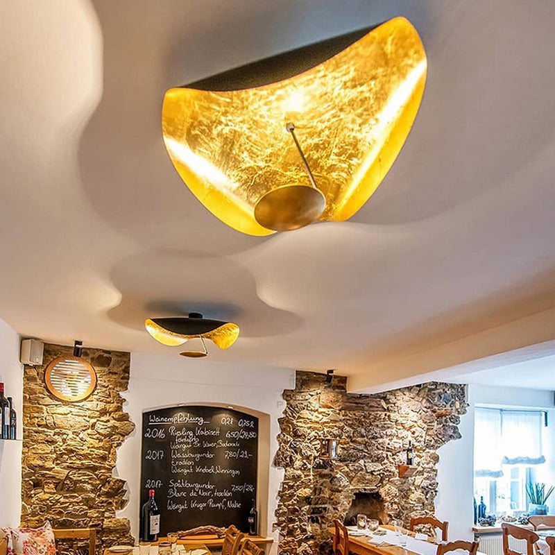 Freyza | Suspension dorée – Cuisine et salle à manger