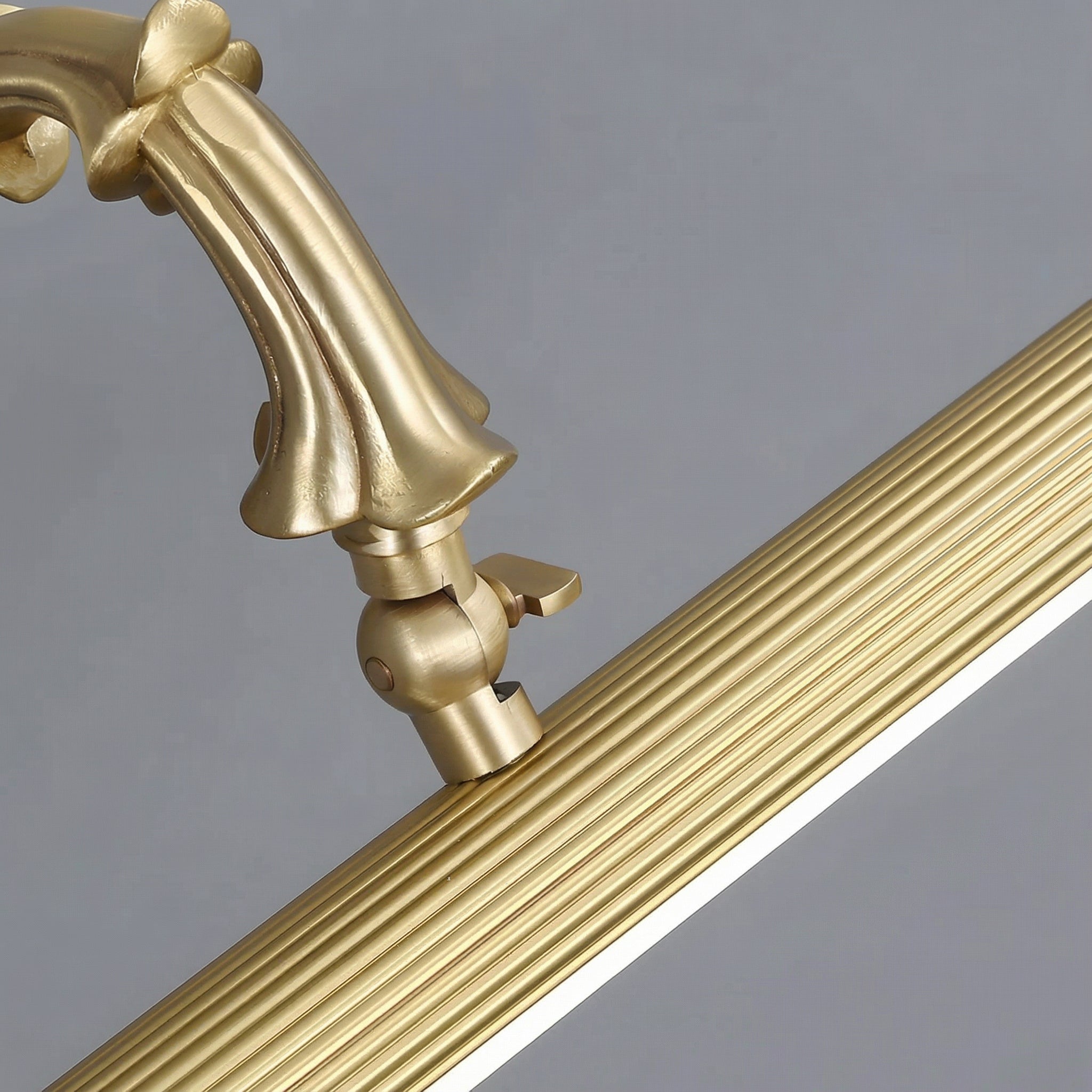 Freyza - LED Bathroom Vanity Light Linear Mirror Sconce Solid Copper Waterproof 41cm-71cm AC85-265V