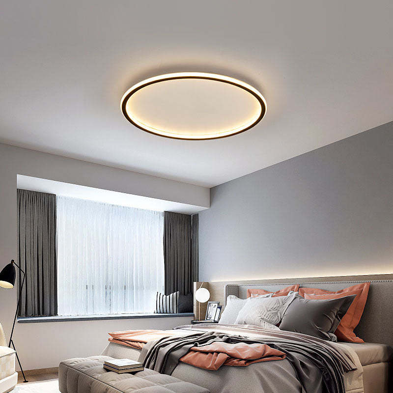 Freyza | Quasso Flush Mount Flush Mount Ceiling Light – Modern Bedroom Hallway Kitchen