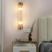 Freyza - LED Wall Sconce – Adjustable Crystal & Gold Nordic Lamp (41cm / 16in)