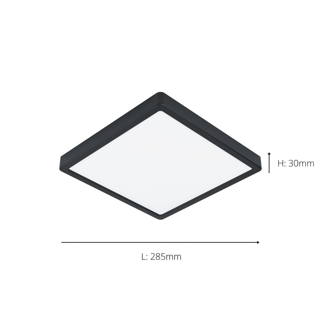 Freyza - Fueva LED Flush IP44 Square Ceiling Light