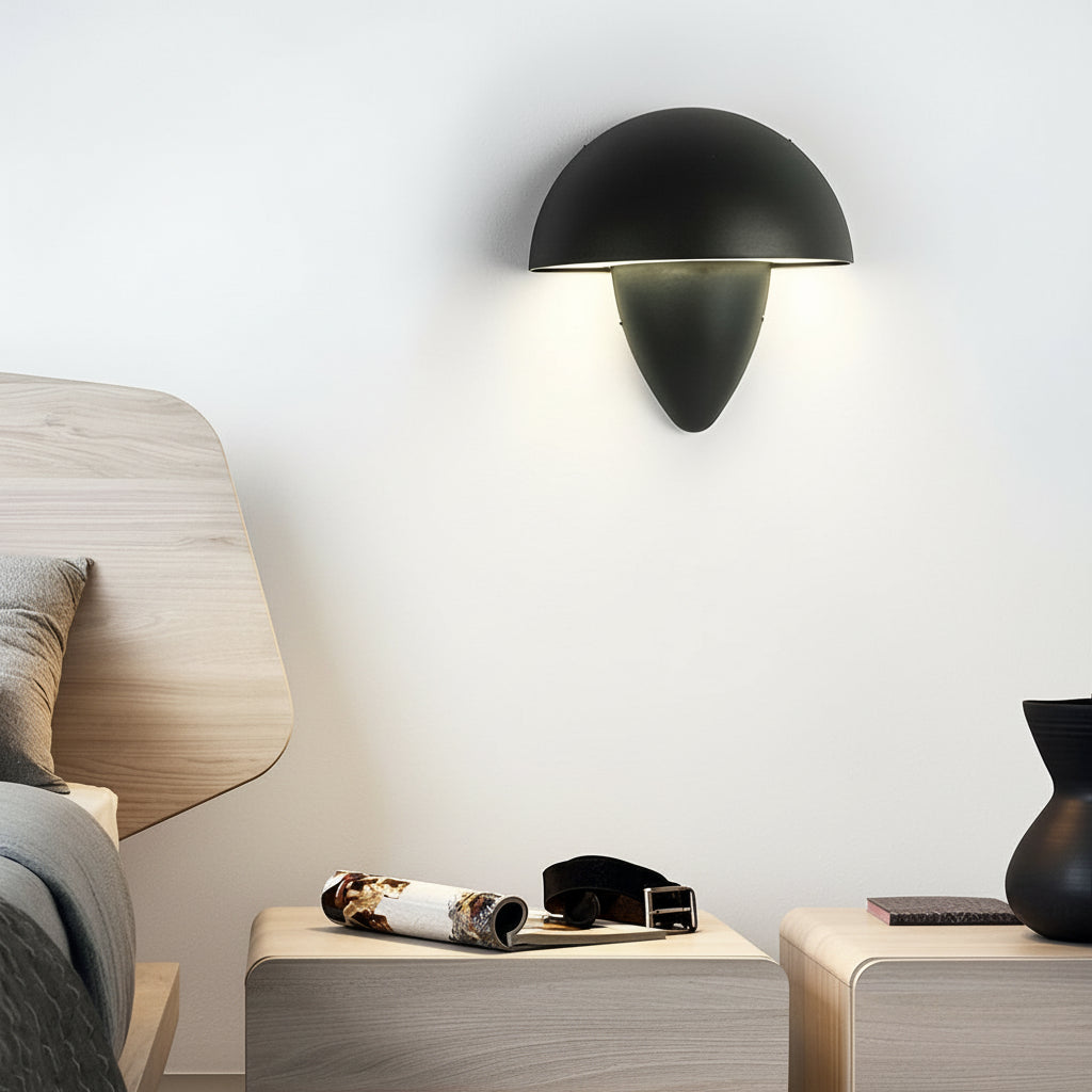 Freyza - Moderne Pilz-Außenwandleuchte - Wasserdichtes Aluminium LED (6W)