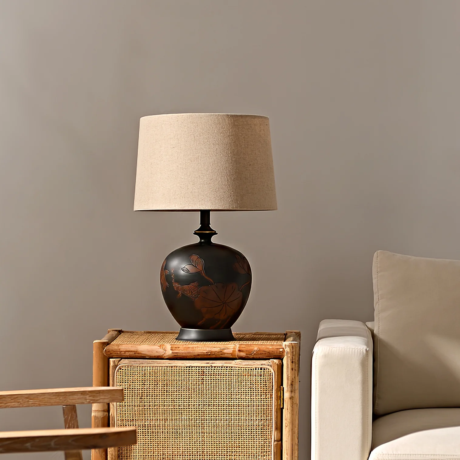 SerenityGlow | Elegant Minimalist Ceramic Table Lamp 11