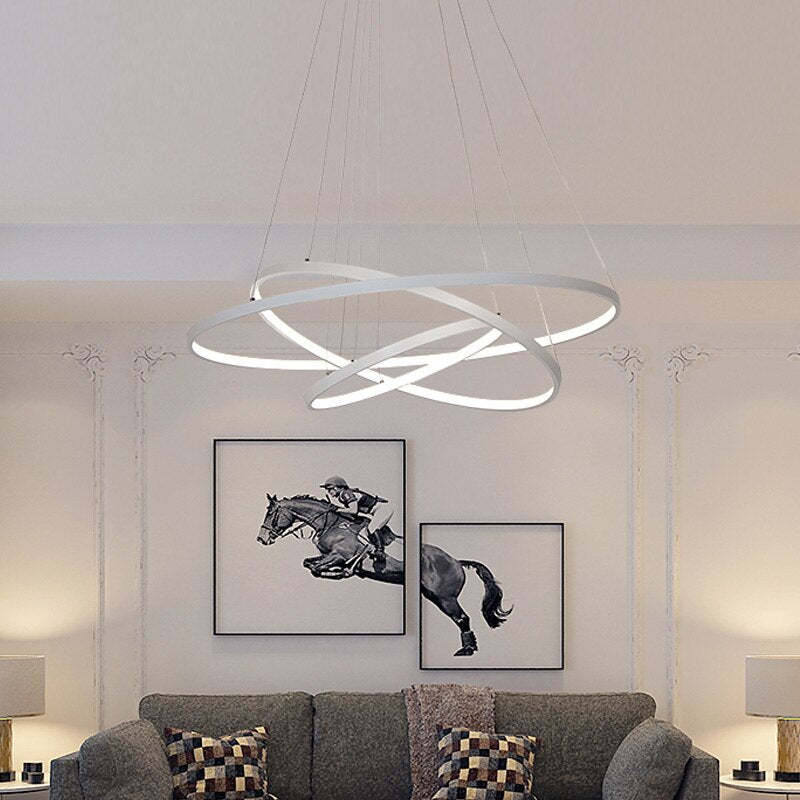 Freyza | Suspension Aluna intérieure noire et dorée – Luminaire suspendu pour cuisine et salle à manger