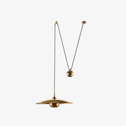 Freyza | Suspension dorée minimaliste en métal Pyra – Cuisine et salle à manger minimalistes