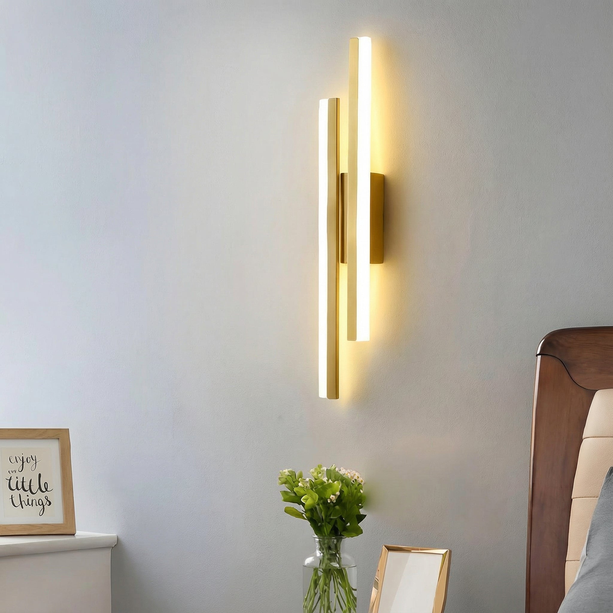 Freyza - Linear LED Wall Sconce Modern Minimalist Nordic Aluminum 50-65cm