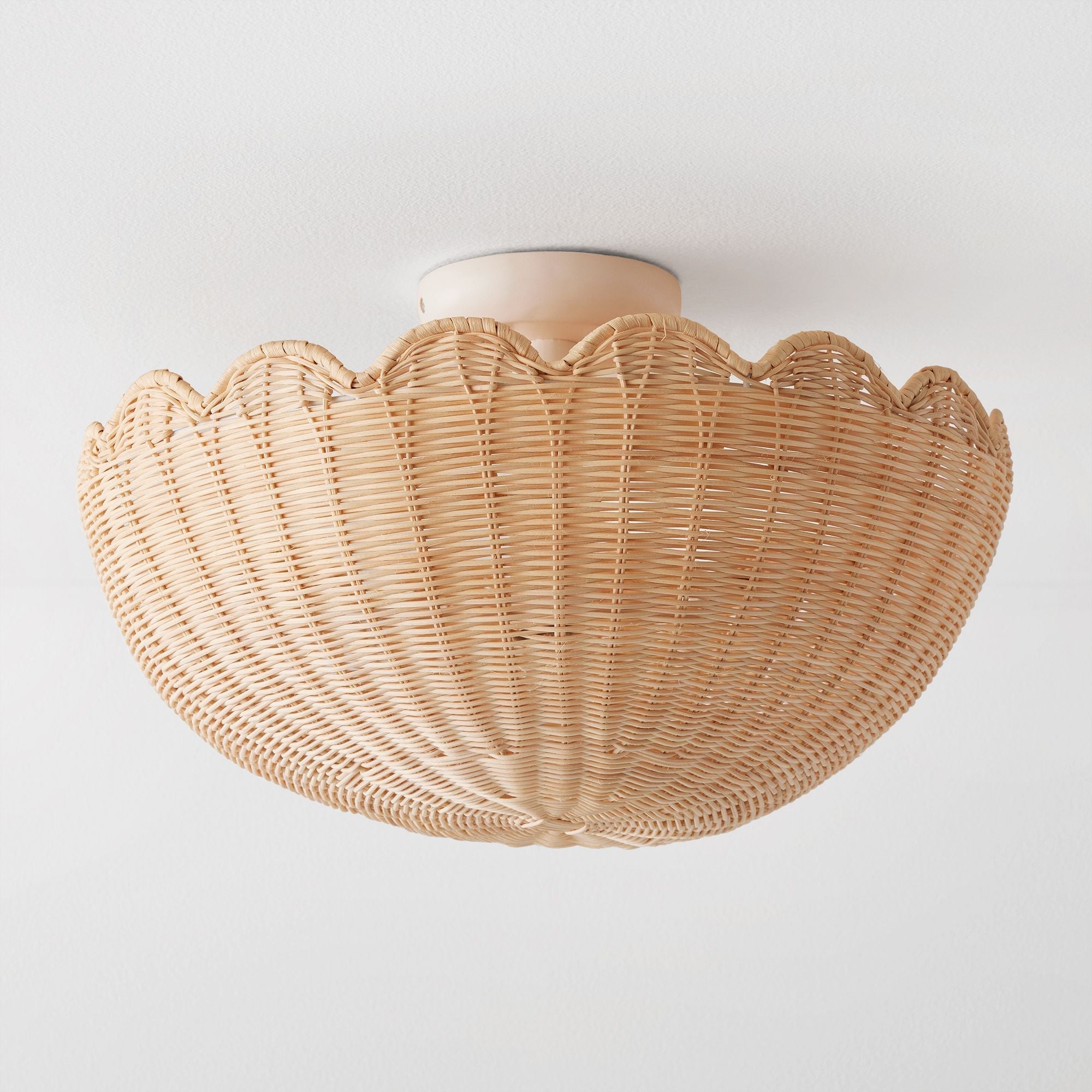 Freyza | Rattan-Deckenleuchte – Schlafzimmer, Wohnzimmer