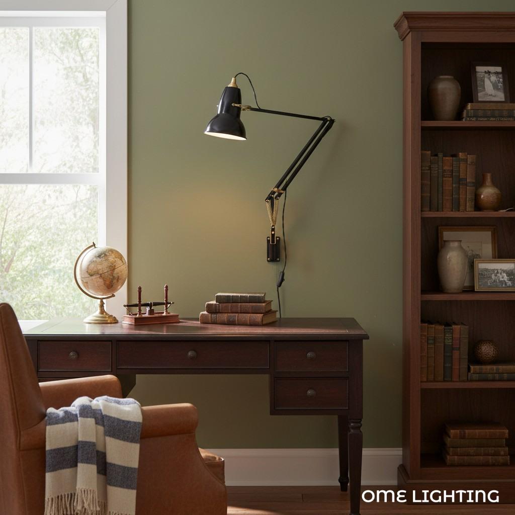 Freyza | Brass Wall Light – Bedroom Hallway