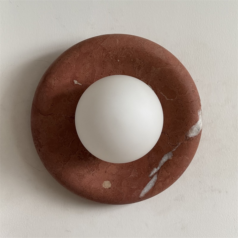 Freyza | Orli Travertine Sconce Wall Light – Bedroom Hallway