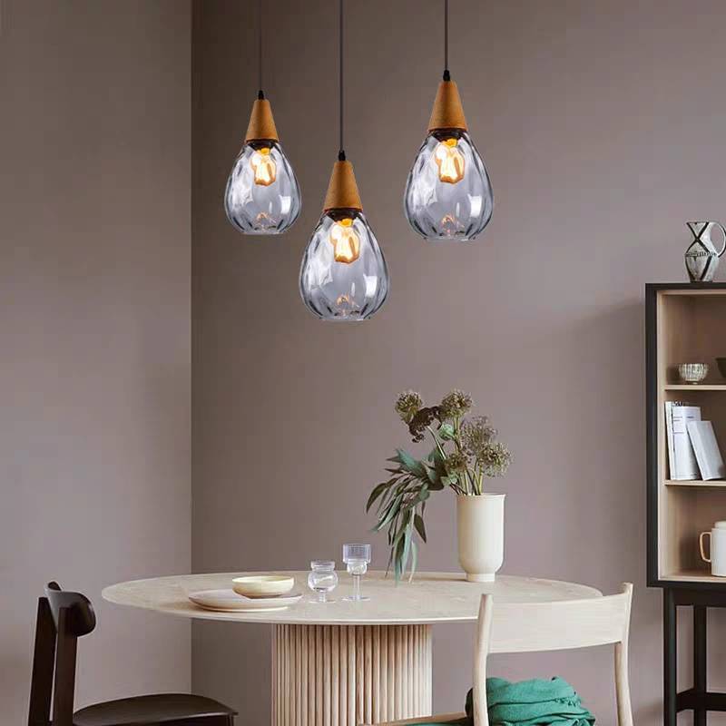 Freyza | Tropfenförmige Pendelleuchte – Küche, Esszimmer