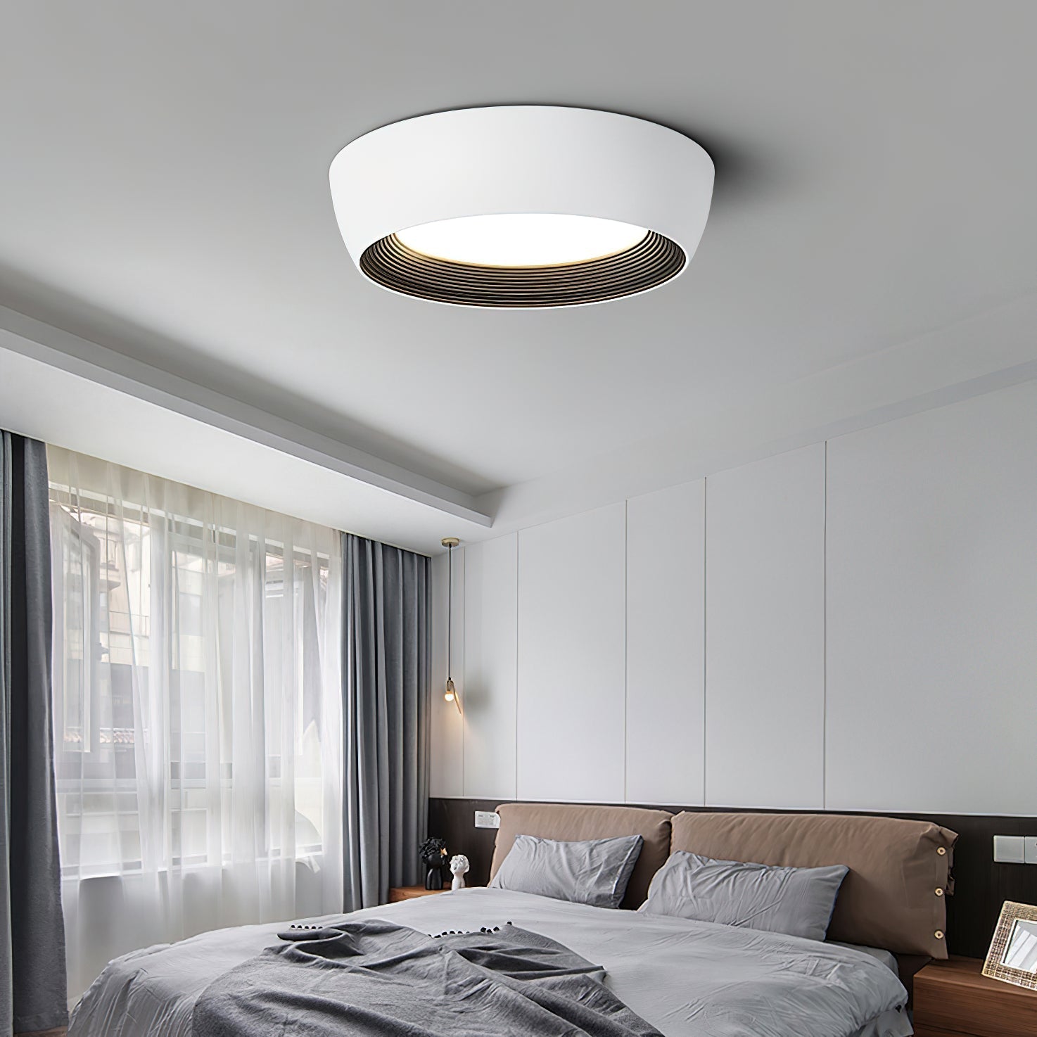 Freyza | Minimalist Duncan Ceiling Ceiling Light – Minimalist Bedroom Living Room