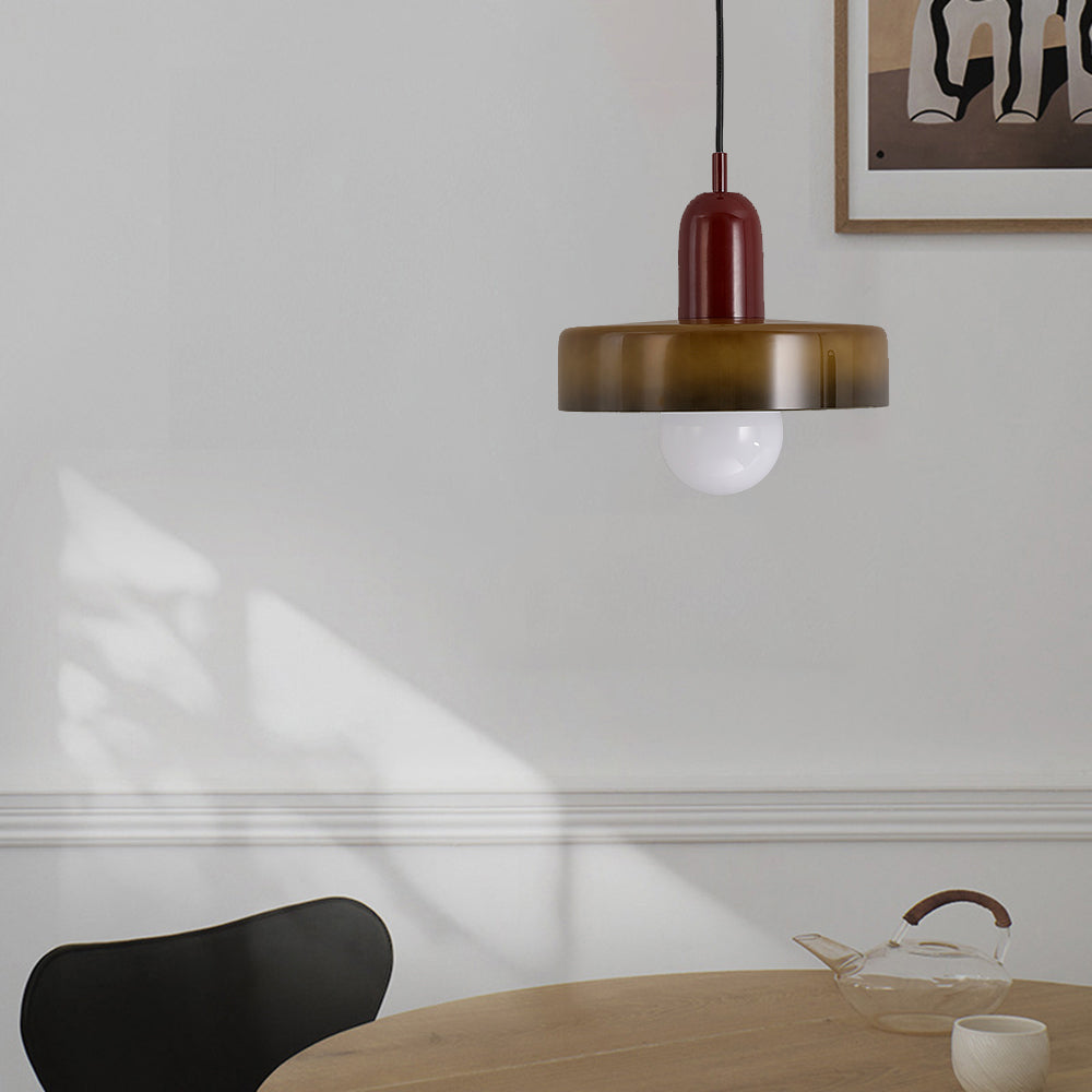 Freyza | Jess Vintage Glass Glass Pendant Light – Vintage Kitchen Dining Room