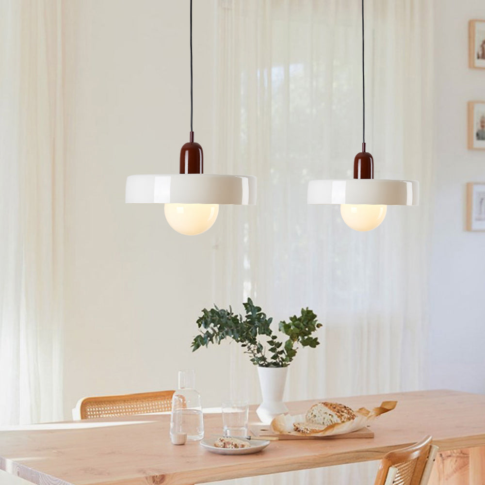 Freyza | Jess Vintage Glass Glass Pendant Light – Vintage Kitchen Dining Room