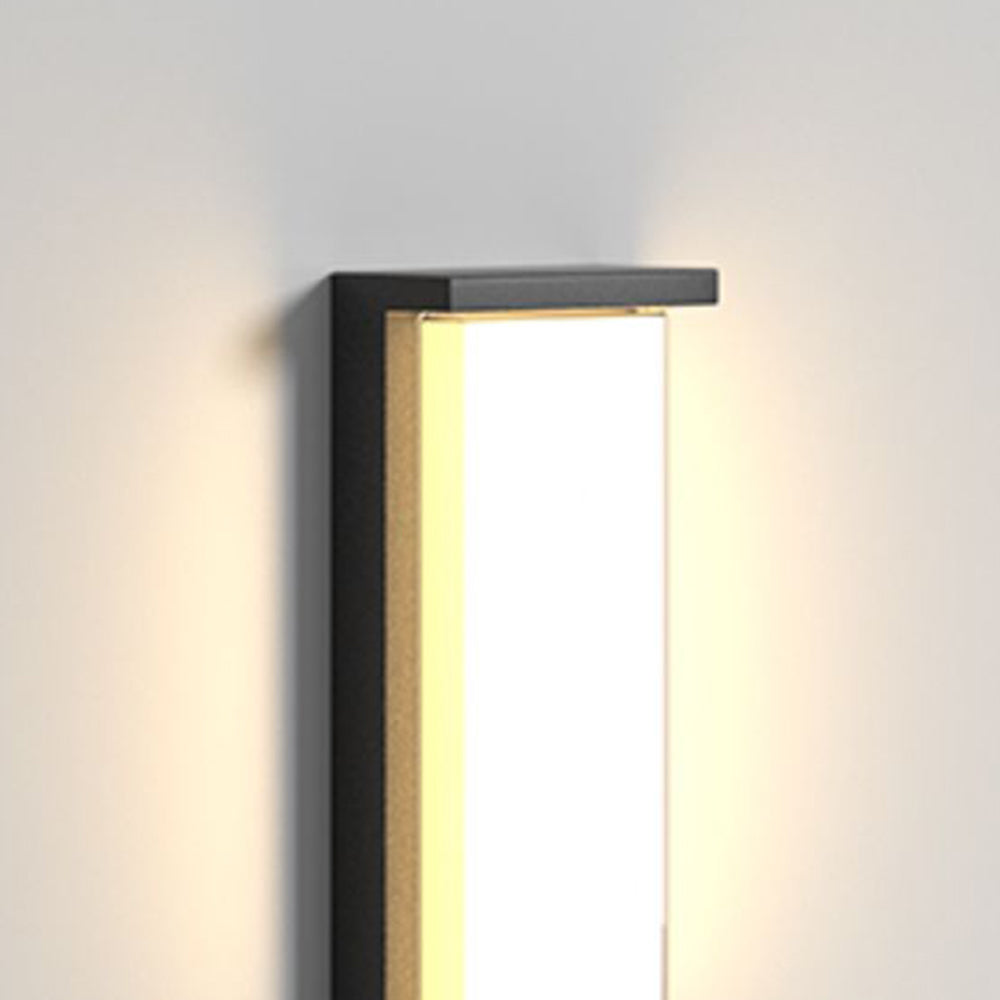 Freyza | Applique murale extérieure noire – Éclairage moderne pour jardin, porche et extérieur