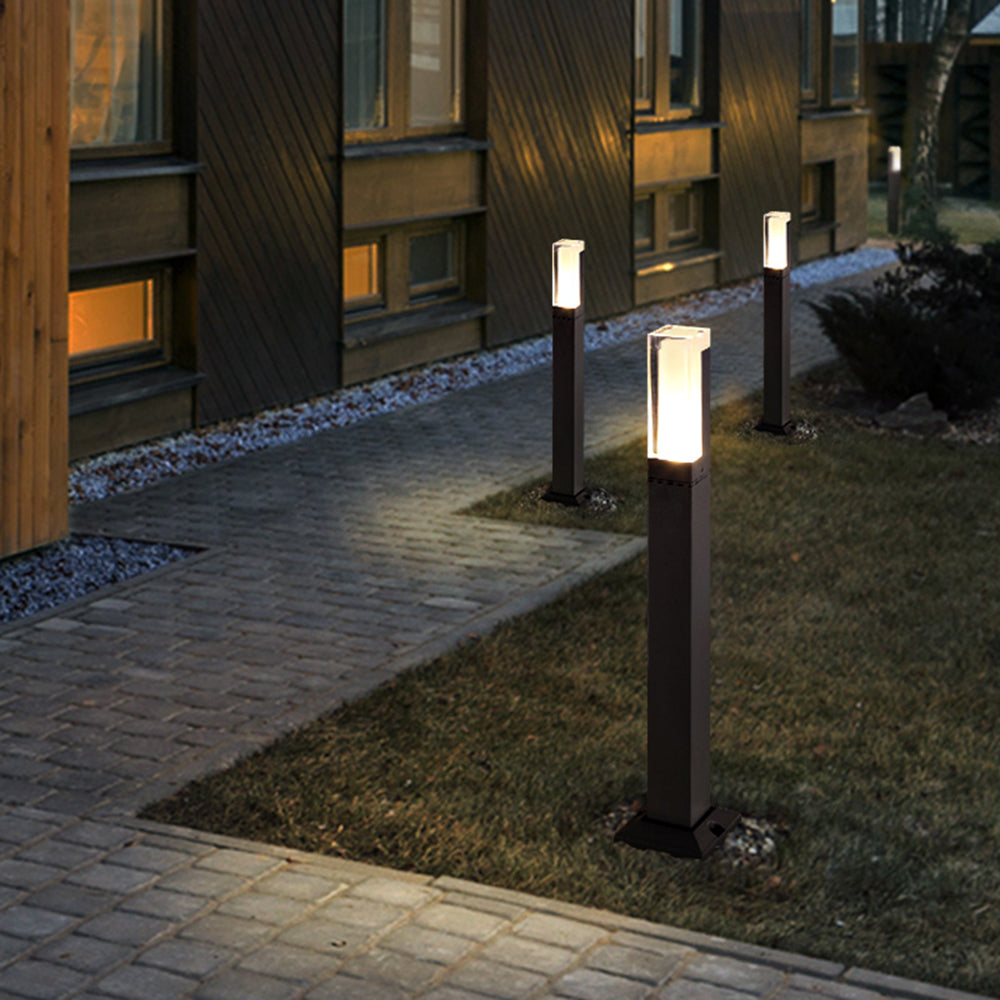 Freyza | Lampe d’extérieur noire – Éclairage moderne pour jardin, terrasse et extérieur