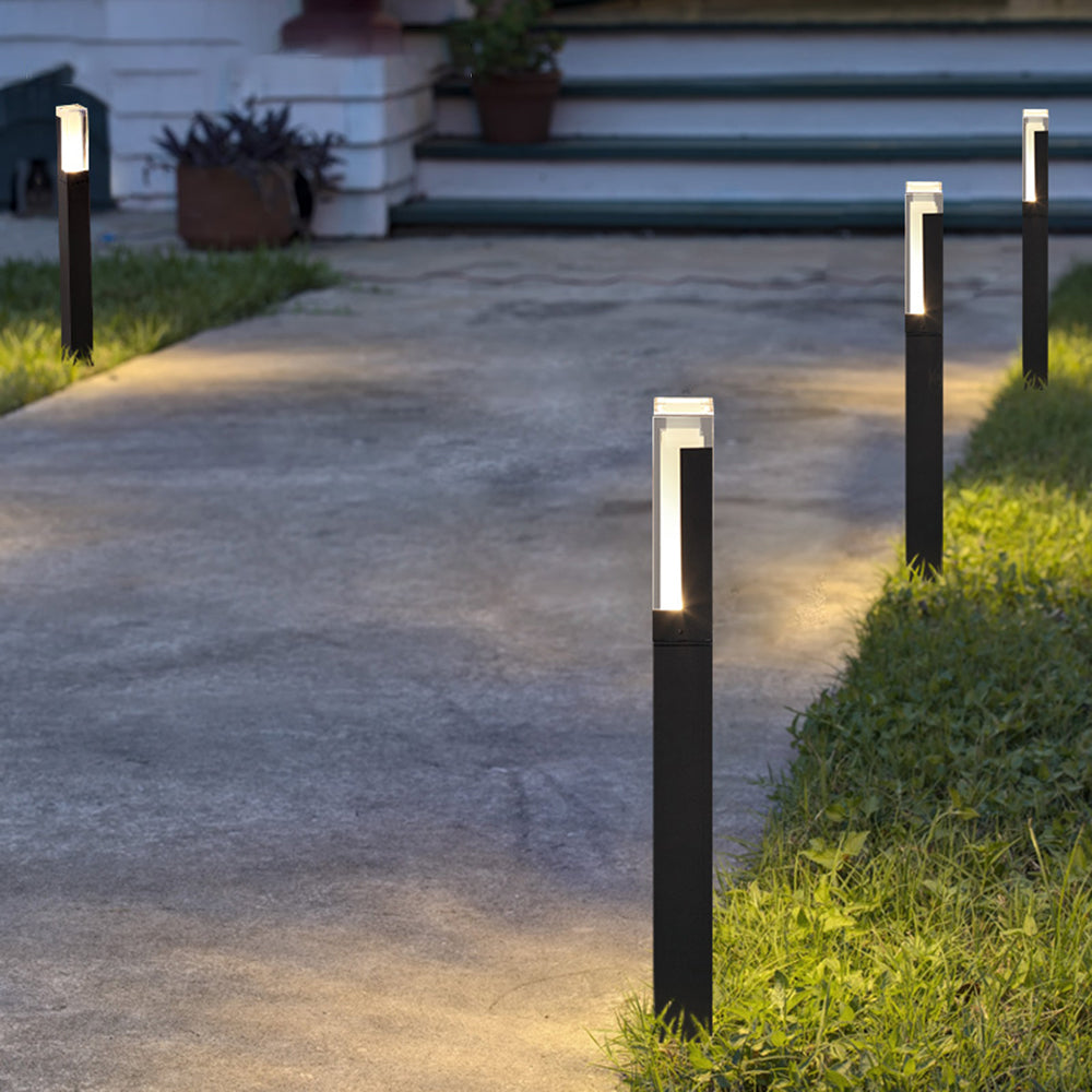 Freyza | Lampe d’extérieur noire – Éclairage moderne pour jardin, terrasse et extérieur