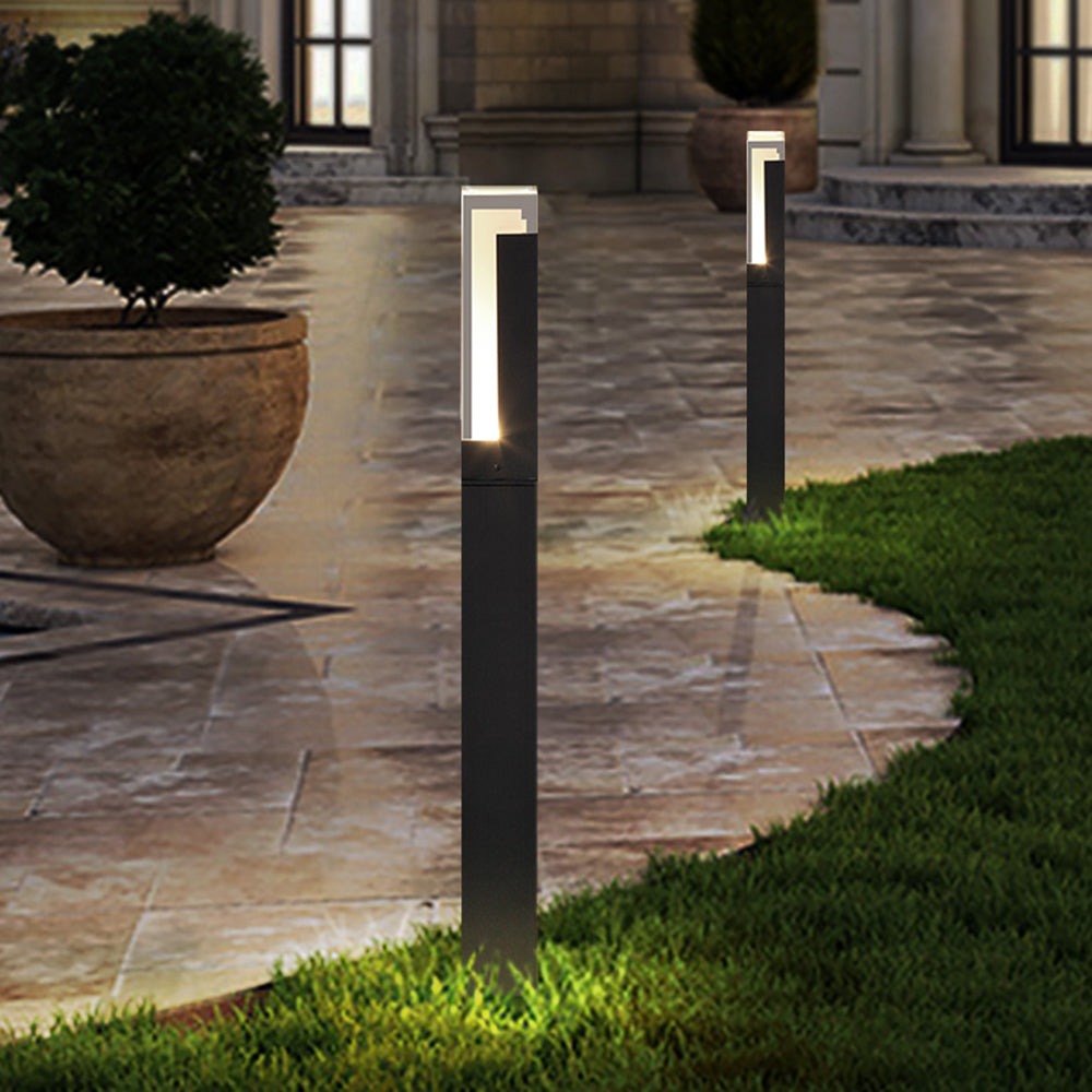 Freyza | Lampe d’extérieur noire – Éclairage moderne pour jardin, terrasse et extérieur