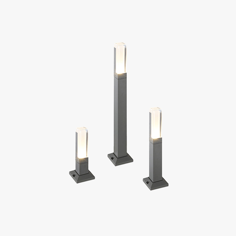Freyza | Lampe d’extérieur noire – Éclairage moderne pour jardin, terrasse et extérieur