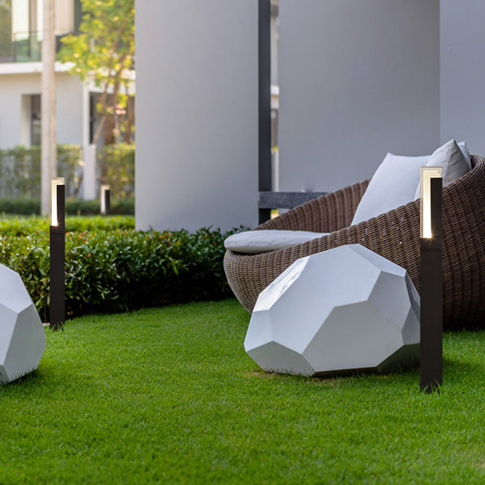 Freyza | Lampe d’extérieur noire – Éclairage moderne pour jardin, terrasse et extérieur