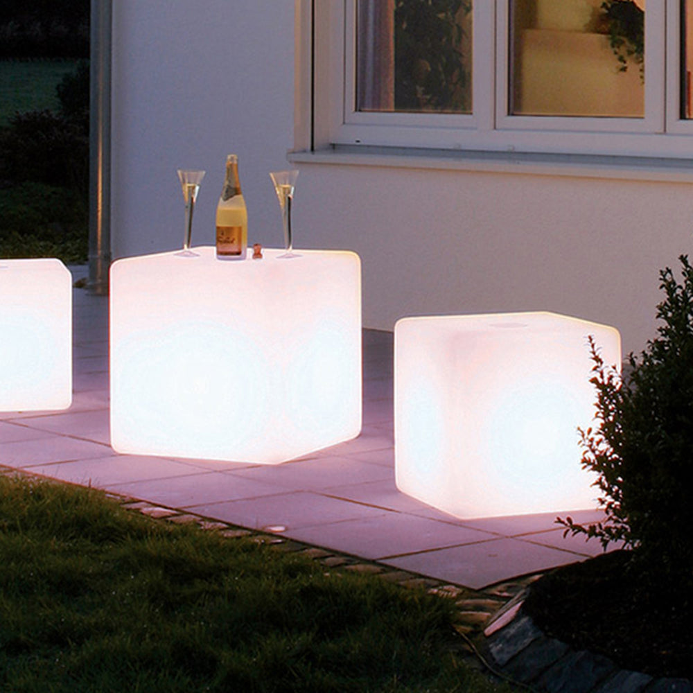 Freyza | Lampe d’extérieur blanche – Patio de jardin minimaliste