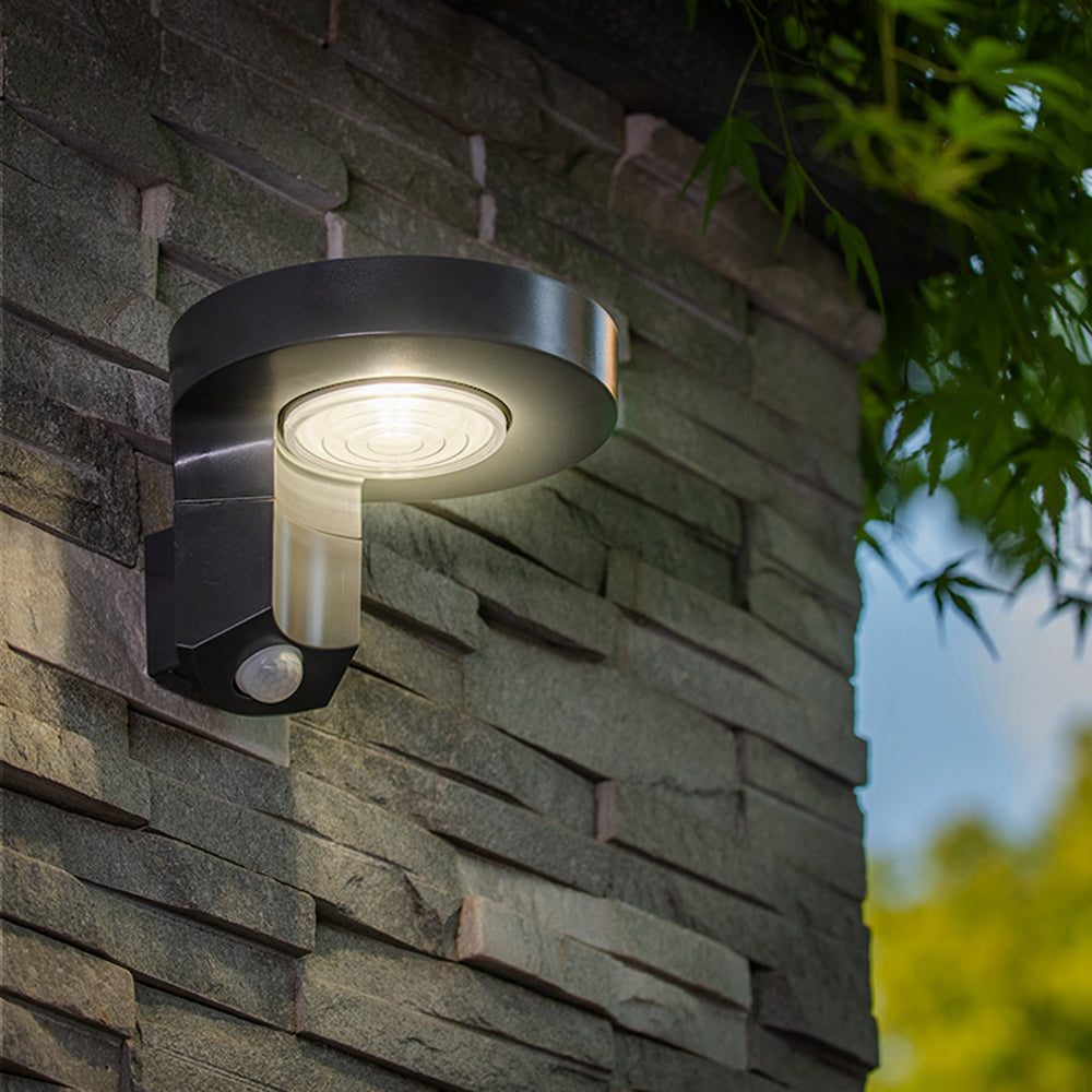 Freyza | Applique murale extérieure noire – Éclairage moderne pour jardin, porche et extérieur