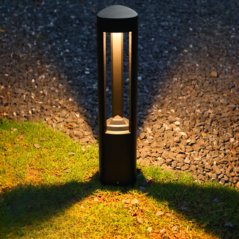 Freyza | Lampe d’extérieur noire – Éclairage contemporain pour jardin, extérieur et terrasse