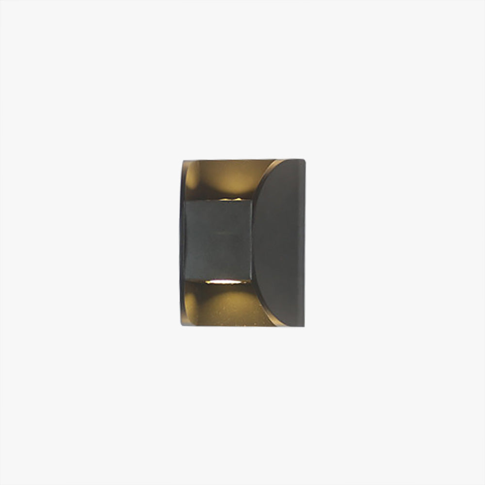 Freyza | Applique murale extérieure noire – Éclairage minimaliste pour jardin, porche et extérieur