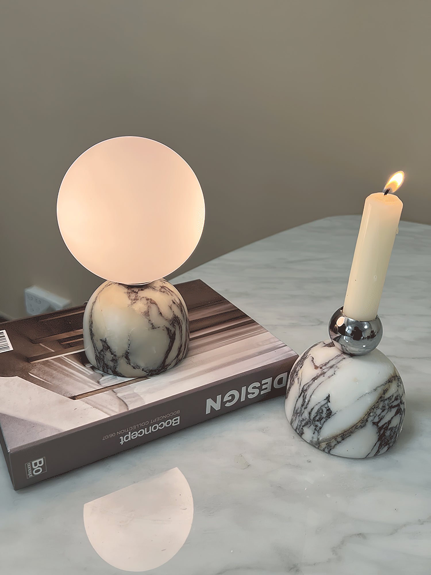 Freyza | Aalia Marble Table Marble Table Lamp – Bedside Bedroom