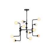 Freyza | Aballs Elegance Unique Glass Chandelier – Dining Room Living Room